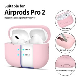 TECH-PROTECT SILICONE APPLE AIRPODS PRO 1 / 2 DUSTY PINK Tech-Protect