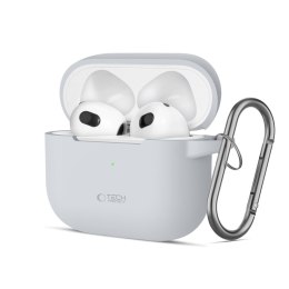 TECH-PROTECT SILICONE HOOK APPLE AIRPODS 3 CRAYON GREY Tech-Protect