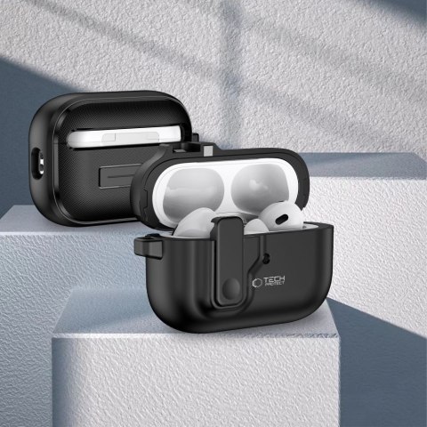 TECH-PROTECT SLIM HOOK APPLE AIRPODS PRO 1 / 2 BLACK Tech-Protect
