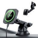 ESR HALOLOCK MAGNETIC MAGSAFE DASHBOARD CAR MOUNT WIRELESS CHARGER QI2 15W BLACK ESR