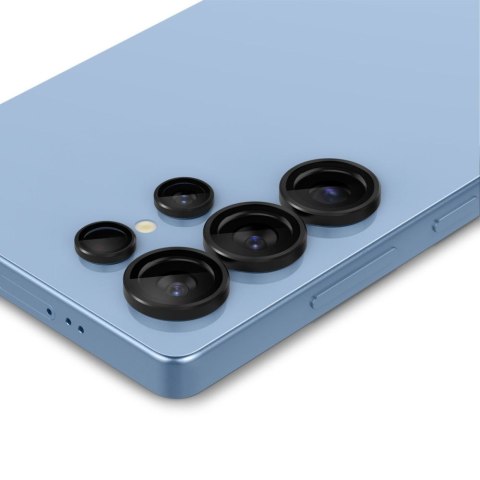OSŁONA APARATU SPIGEN OPTIK PRO HD GLAS.TR "EZ FIT" CAMERA PROTECTOR 2-PACK GALAXY S25 ULTRA BLACK Spigen
