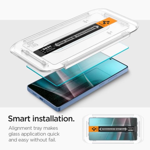 SZKŁO HARTOWANE SPIGEN GLAS.TR "EZ FIT" HD 2-PACK GALAXY S25 ULTRA CLEAR Spigen