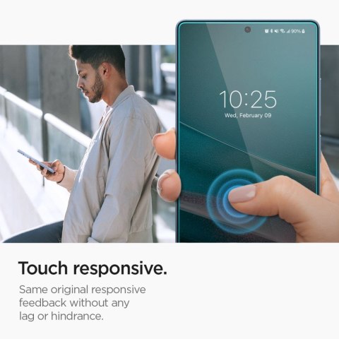 SZKŁO HARTOWANE SPIGEN GLAS.TR "EZ FIT" HD 2-PACK GALAXY S25 ULTRA CLEAR Spigen