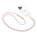 TECH-PROTECT C2S ROPE CROSSBODY STRAP BABY PINK/GOLD Tech-Protect