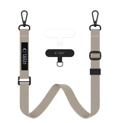 TECH-PROTECT C6S ROPE CROSSBODY COSMIC LATTE Tech-Protect