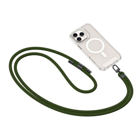 TECH-PROTECT C7S ROPE CROSSBODY STRAP HUNTER GREEN/BLACK Tech-Protect