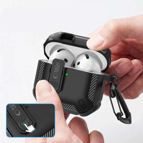 TECH-PROTECT CARBONOX APPLE AIRPODS 4 BLACK Tech-Protect