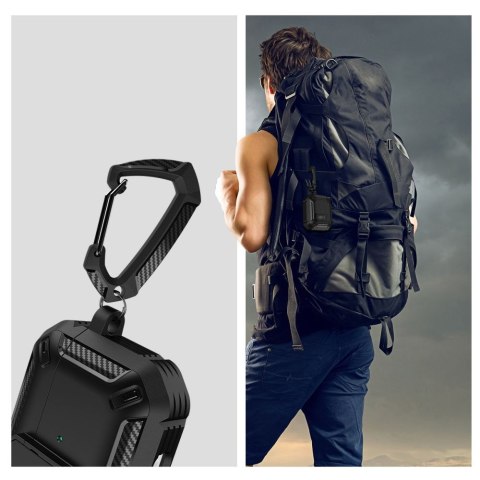 TECH-PROTECT CARBONOX APPLE AIRPODS 4 BLACK Tech-Protect