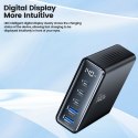 TECH-PROTECT DC140W-GAN 5-PORT DESKTOP CHARGER PD 140W / QC3.0 BLACK Tech-Protect