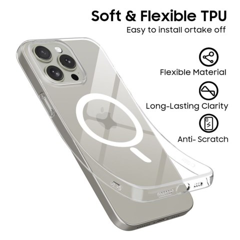 TECH-PROTECT FLEXAIR MAGSAFE IPHONE 15 PRO CLEAR Tech-Protect