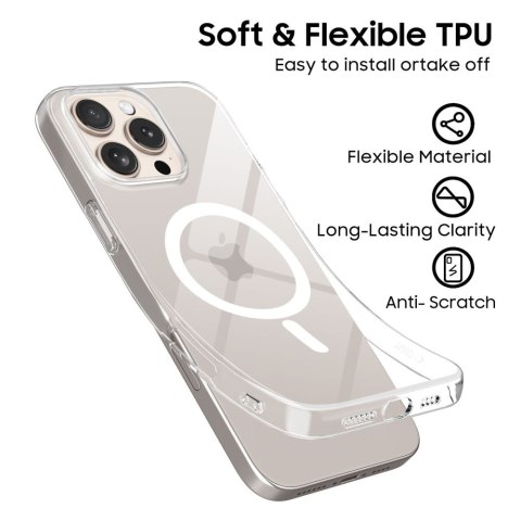 TECH-PROTECT FLEXAIR MAGSAFE IPHONE 16 PRO CLEAR Tech-Protect