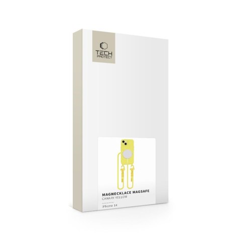 TECH-PROTECT MAGNECKLACE MAGSAFE IPHONE 14 CANARY YELLOW Tech-Protect