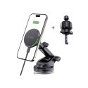 TECH-PROTECT MM15W-V7 QI2 MAGNETIC MAGSAFE DASHBOARD & VENT CAR MOUNT WIRELESS CHARGER 15W BLACK Tech-Protect