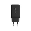 TECH-PROTECT NC45W-GAN 2-PORT NETWORK CHARGER PD 45W BLACK Tech-Protect