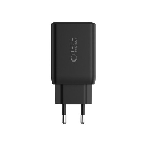 TECH-PROTECT NC45W-GAN 2-PORT NETWORK CHARGER PD 45W BLACK Tech-Protect