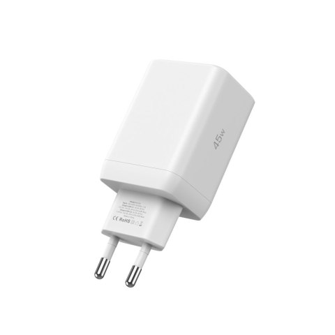 TECH-PROTECT NC45W-GAN 2-PORT NETWORK CHARGER PD 45W WHITE Tech-Protect