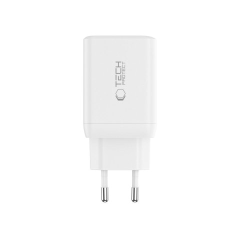 TECH-PROTECT NC45W-GAN 2-PORT NETWORK CHARGER PD 45W WHITE Tech-Protect
