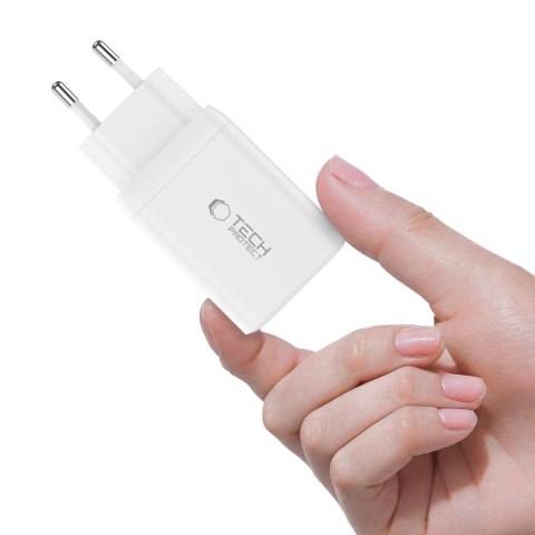 TECH-PROTECT NC45W-GAN 2-PORT NETWORK CHARGER PD 45W WHITE Tech-Protect