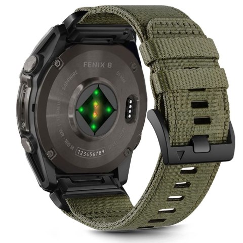 TECH-PROTECT NYLON CLASSIC GARMIN FENIX 5X / 5X PLUS / 6X / 6X PRO / 7X / 8 / 8 PRO (51 MM) OLIVE GREEN Tech-Protect