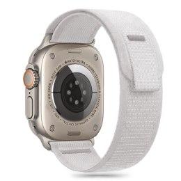 TECH-PROTECT NYLON STRIPE APPLE WATCH 8 / 9 / 10 / 11 / SE / ULTRA (44 / 45 / 46 / 49 MM) CRAYON GREY Tech-Protect