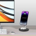 TECH-PROTECT QI15W-A39 2IN1 MAGNETIC MAGSAFE WIRELESS CHARGER BLACK Tech-Protect