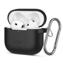 TECH-PROTECT SILICONE HOOK APPLE AIRPODS 4 BLACK Tech-Protect
