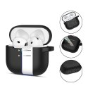 TECH-PROTECT SILICONE HOOK APPLE AIRPODS 4 BLACK Tech-Protect
