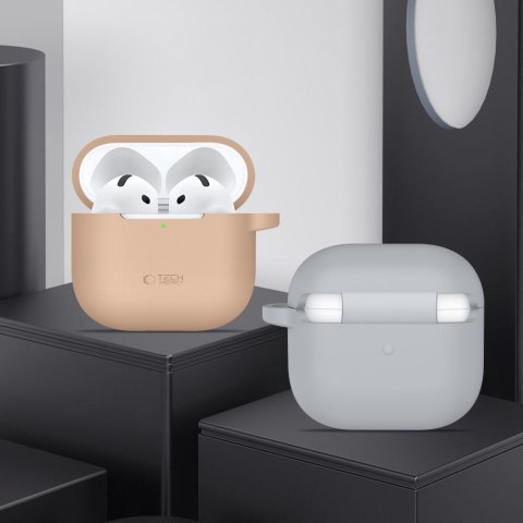 TECH-PROTECT SILICONE HOOK APPLE AIRPODS 4 BLACK Tech-Protect