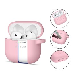 TECH-PROTECT SILICONE HOOK APPLE AIRPODS 4 DUSTY PINK Tech-Protect
