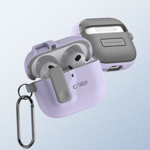 TECH-PROTECT SLIM HOOK APPLE AIRPODS 4 LAVENDER Tech-Protect