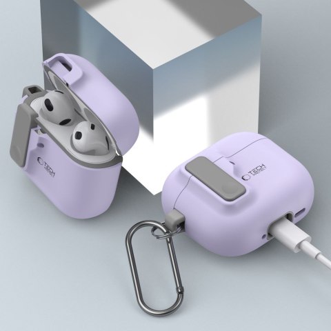 TECH-PROTECT SLIM HOOK APPLE AIRPODS 4 LAVENDER Tech-Protect