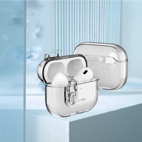 TECH-PROTECT SLIM HOOK APPLE AIRPODS PRO 1 / 2 CLEAR Tech-Protect