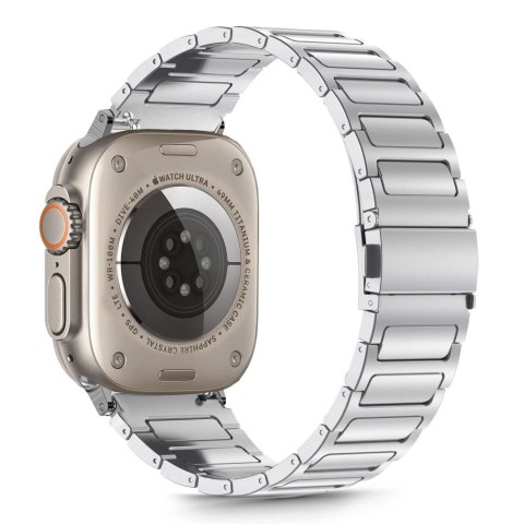 TECH-PROTECT STAINLESS CLASSIC APPLE WATCH 8 / 9 / 10 / 11 / SE / ULTRA (44 / 45 / 46 / 49 MM) SILVER Tech-Protect