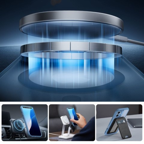 ESR CLASSIC PRO SET HALOLOCK MAGSAFE IPHONE 16 FROSTED BLUE ESR