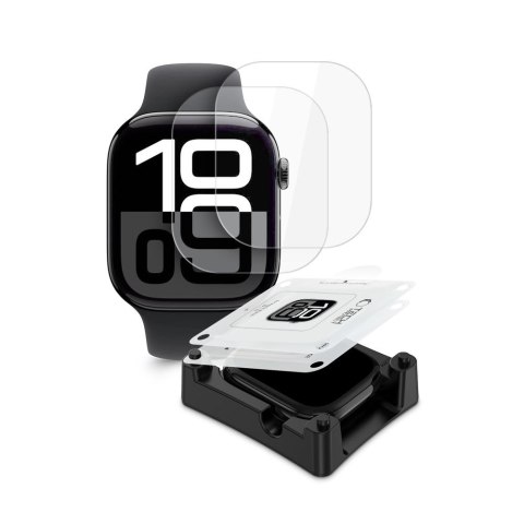FOLIA HYDROŻELOWA TECH-PROTECT SUPREME SET+ 2-PACK APPLE WATCH 10 / 11 (42 MM) CLEAR Tech-Protect