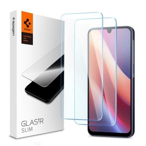 SZKŁO HARTOWANE SPIGEN GLAS.TR SLIM 2-PACK GALAXY A16 4G / 5G / A26 5G / A17 4G / 5G CLEAR Spigen