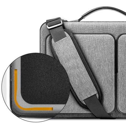 TECH-PROTECT DEFENDER BAG LAPTOP 15-16 CRAYON GREY Tech-Protect