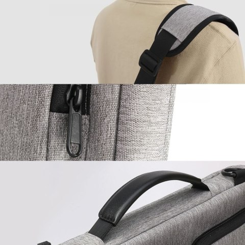 TECH-PROTECT DEFENDER BAG LAPTOP 15-16 CRAYON GREY Tech-Protect