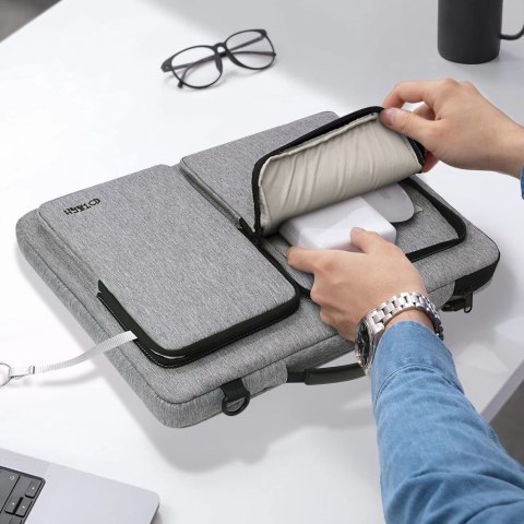 TECH-PROTECT DEFENDER BAG LAPTOP 15-16 CRAYON GREY Tech-Protect