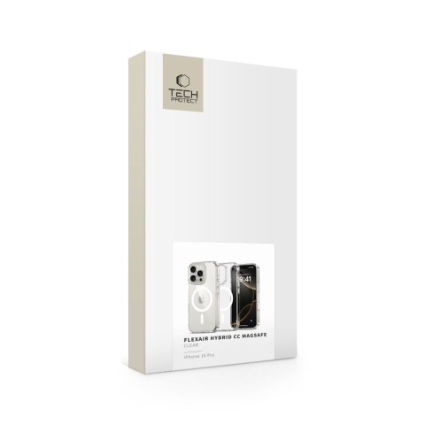 TECH-PROTECT FLEXAIR HYBRID CC MAGSAFE IPHONE 16 PRO CLEAR Tech-Protect