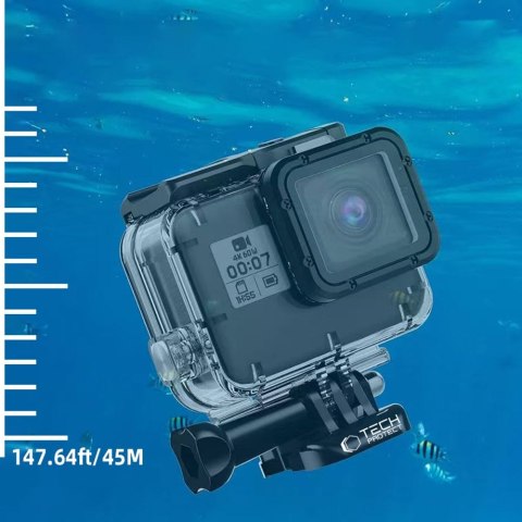 TECH-PROTECT GA200 WATERPROOF CASE GOPRO HERO 5 / 6 / 7 CLEAR Tech-Protect