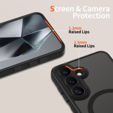 TECH-PROTECT MAGCAM MAGSAFE GALAXY S25 MATTE BLACK Tech-Protect