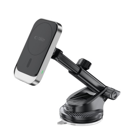 TECH-PROTECT MM15W-V9 MAGNETIC MAGSAFE DASHBOARD & VENT CAR MOUNT WIRELESS CHARGER 15W BLACK Tech-Protect