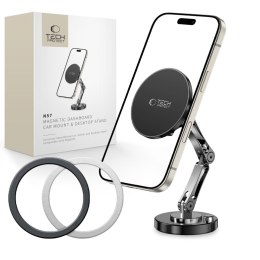 TECH-PROTECT N57 MAGNETIC MAGSAFE DASHBOARD CAR MOUNT & DESKTOP PHONE STAND BLACK Tech-Protect