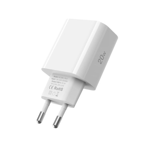 TECH-PROTECT NC20W 1-PORT NETWORK CHARGER PD 20W WHITE Tech-Protect