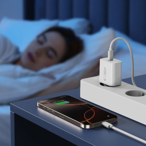 TECH-PROTECT NC20W 1-PORT NETWORK CHARGER PD 20W WHITE Tech-Protect