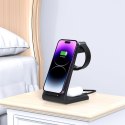 TECH-PROTECT QI15W-A36 3IN1 WIRELESS CHARGER FOR APPLE BLACK Tech-Protect