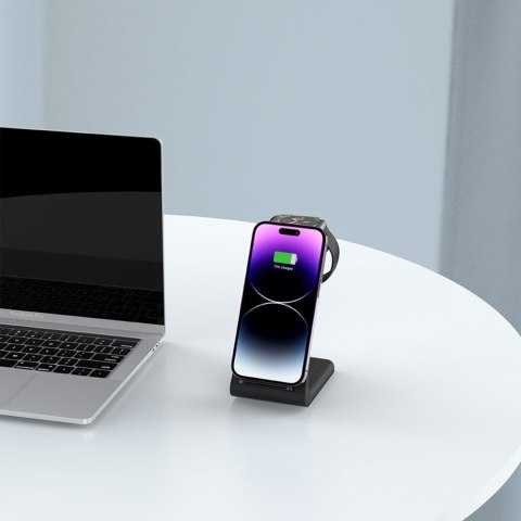 TECH-PROTECT QI15W-A36 3IN1 WIRELESS CHARGER FOR APPLE BLACK Tech-Protect