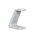 TECH-PROTECT QI15W-A36 3IN1 WIRELESS CHARGER FOR APPLE WHITE Tech-Protect