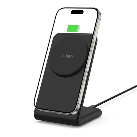 TECH-PROTECT QI15W-A38 MAGNETIC MAGSAFE WIRELESS CHARGER BLACK Tech-Protect